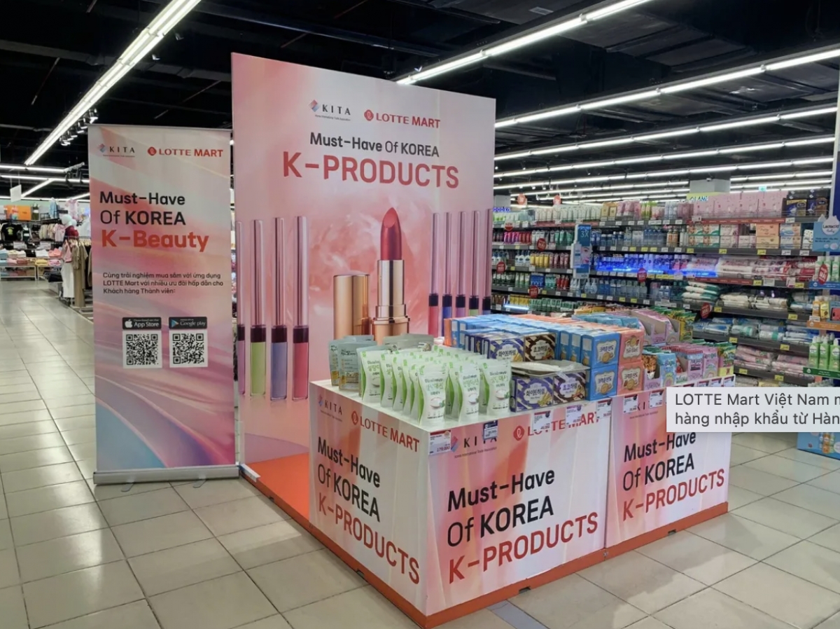 LOTTE Mart introduces over 70 imported products from RoK in Vietnam